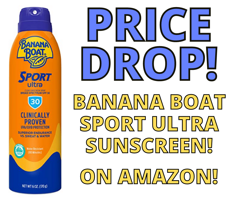 Banana Boat Sunscreen Spray! HOT Buy On Amazon!