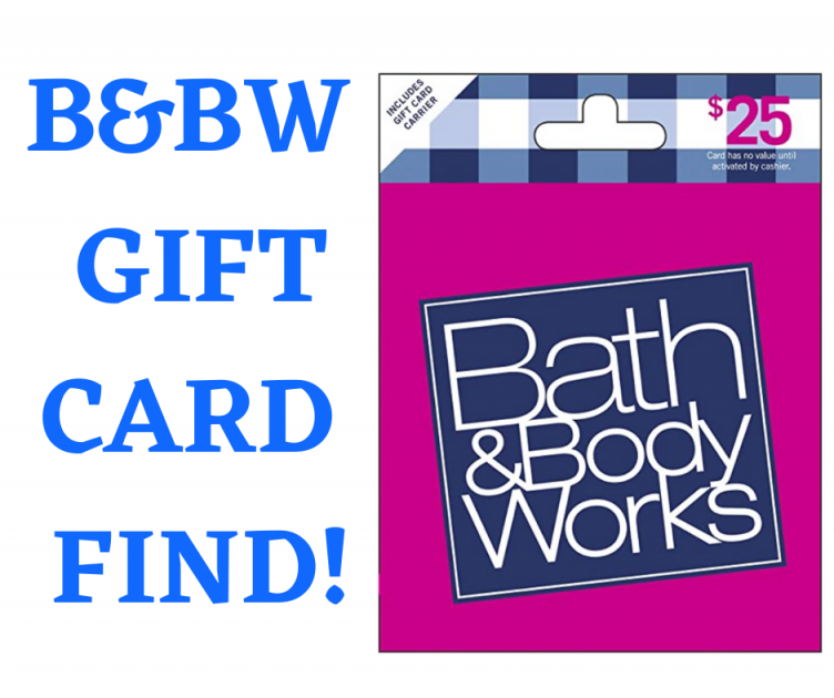 Bath & Body Works Gift Cards On Sale!