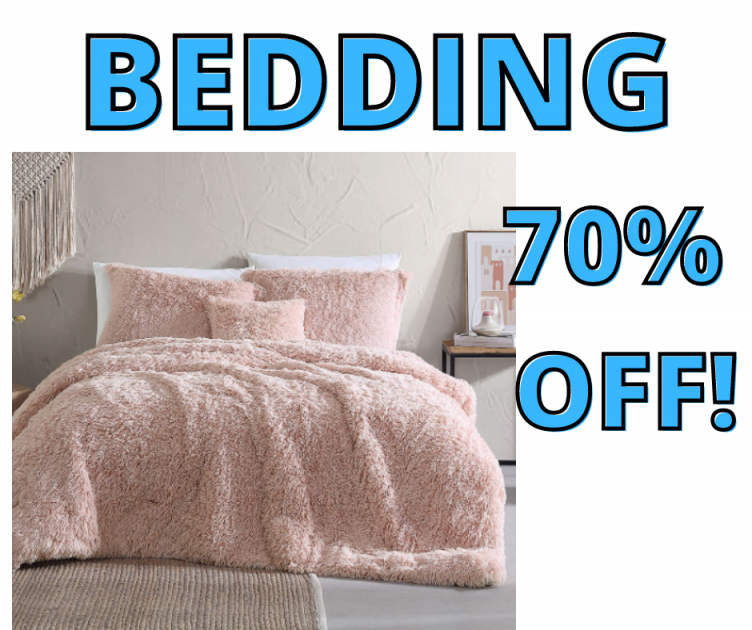 BEDDING NOW 70% OFF!