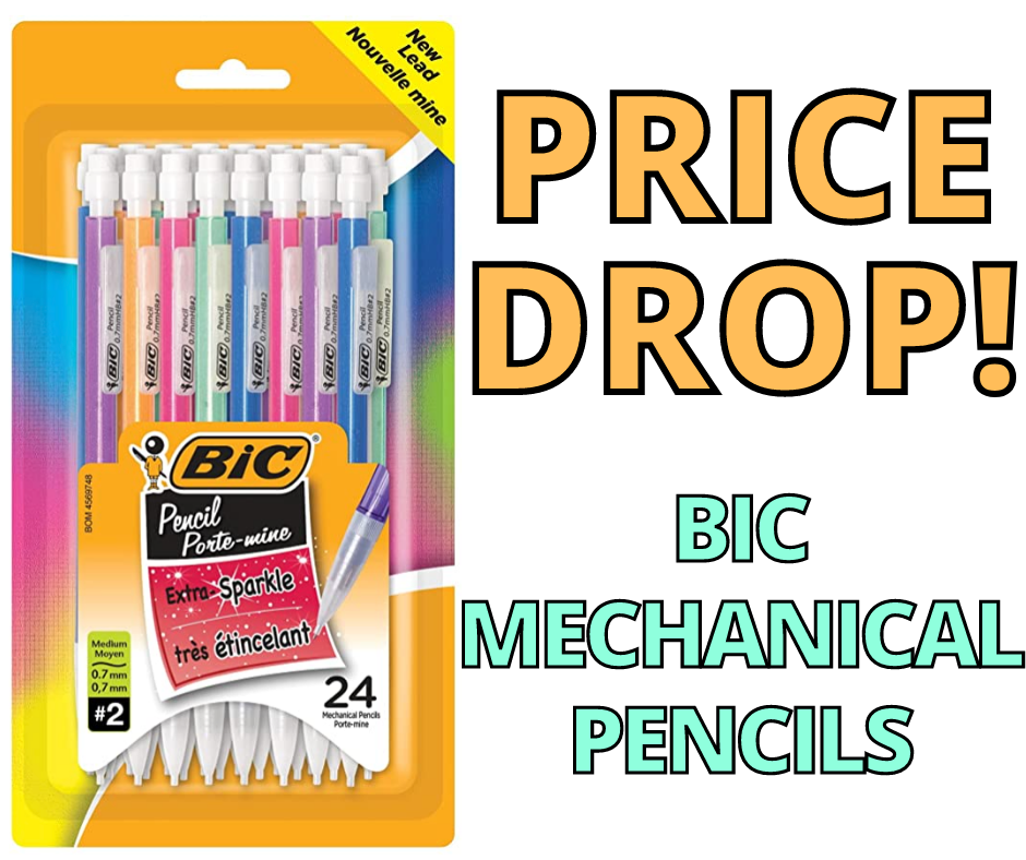 BIC Mechanical Pencils On Sale On Amazon!