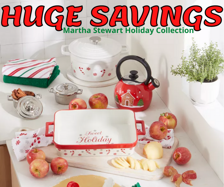 Martha Stewart Holiday Collection Kitchen Items HUGE DISCOUNTS!