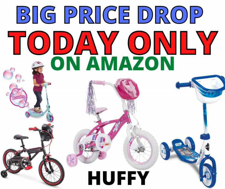 HUFFY SALE ON AMAZON TODAY ONLY