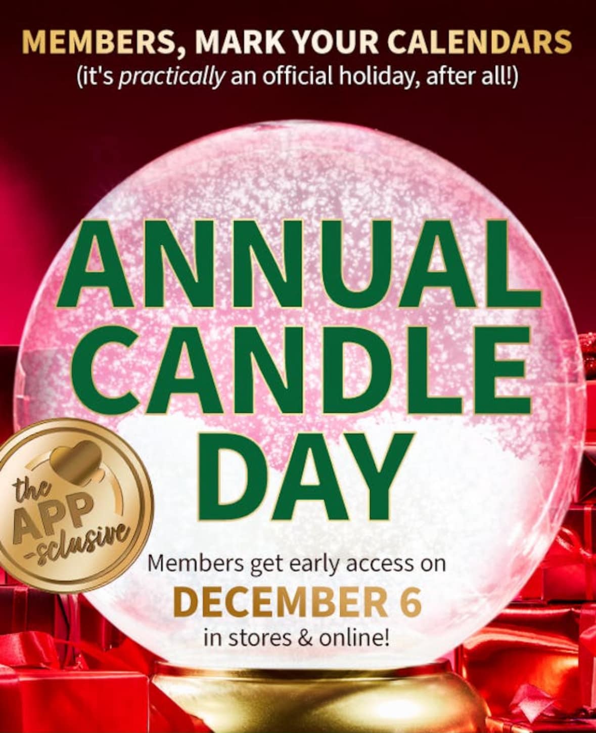 Bath & Body Works Annual Candle Day Coming Soon!