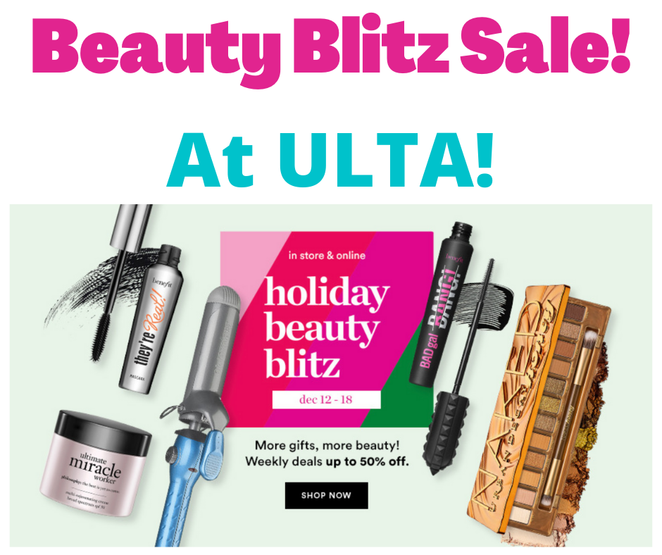 Beauty Blitz Sale At ULTA