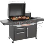 Blackstone ProSeries 5 Burner 28″ Propane Griddle with Range Top Now $105- Was $597!