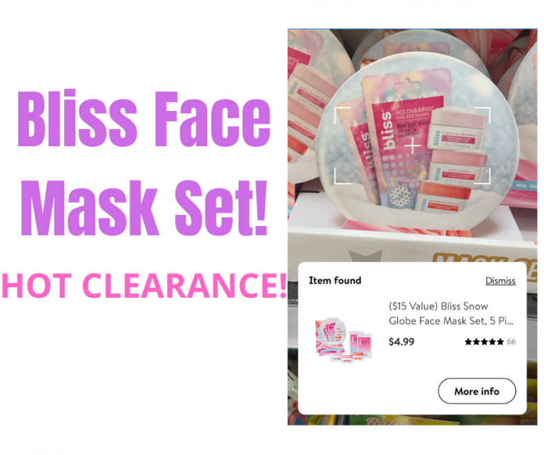 Bliss Face Mask Set On Clearance!