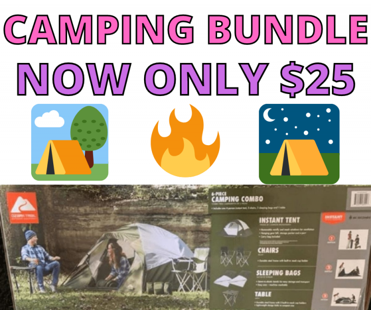 Ozark Trail Camping Bundle on Clearance at Walmart!!!!!!!
