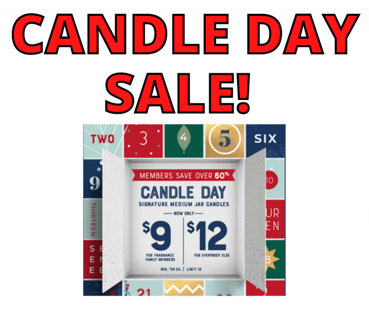 Yankee Candle Candle Day Sale!!