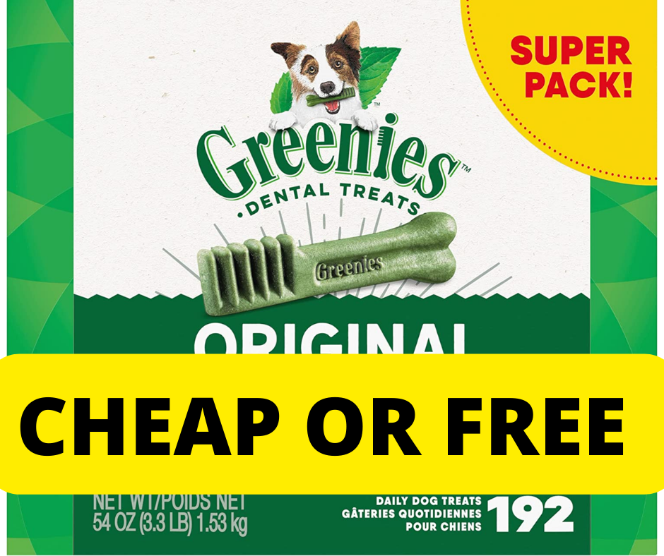 Cheap To Free Greenies For Select Accounts!