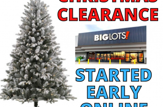 Big Lots After Christmas Clearance Has ALREADY STARTED Online!