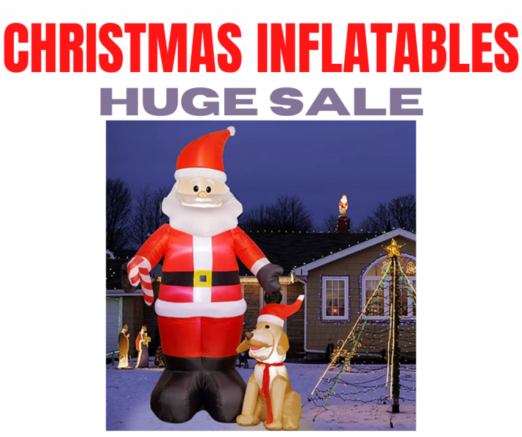 Christmas Inflatables On Sale Now!