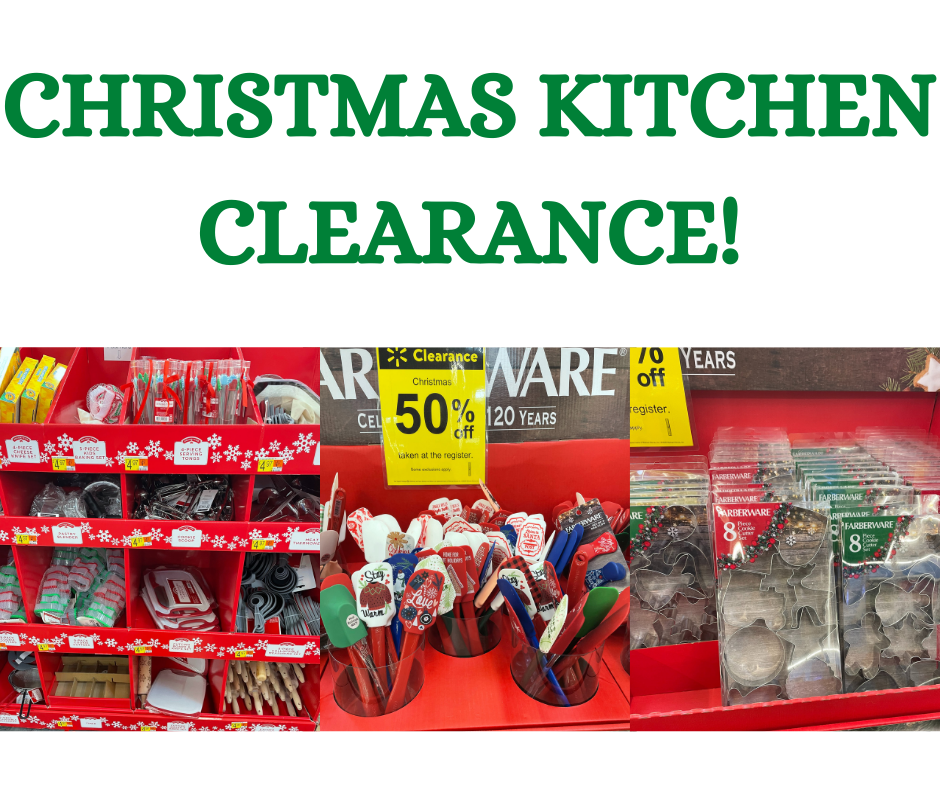 CHRISTMAS KITCHEN CLEARANCE