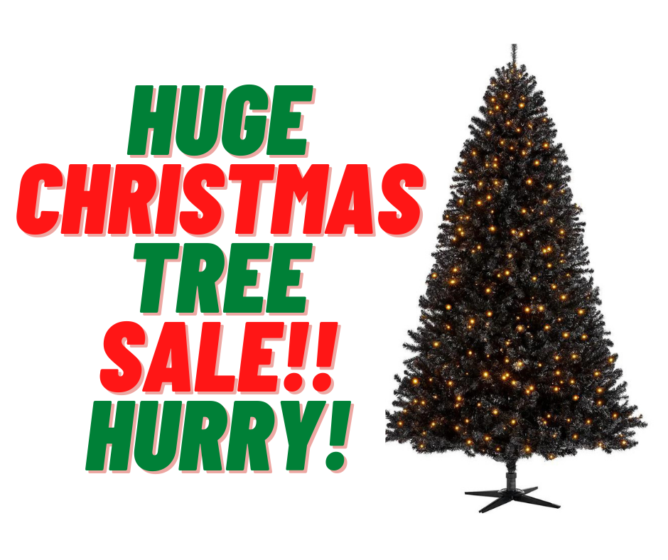 Huge Christmas Tree Sale Today Only At Home Depot