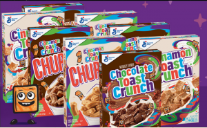FREE Box of ANY Variety Cinnamon Toast Crunch Cereal!