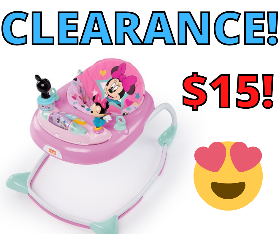 Minnie Mouse Baby Walker HOT CLEARANCE DEAL!