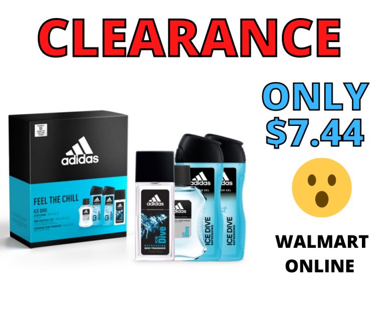 ADIDAS Ice Dive Holiday Gift Set Walmart Clearance