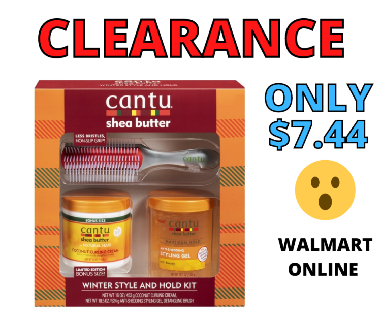 Cantu Winter Style & Hold Gift Set, 3 PC Walmart Clearance!