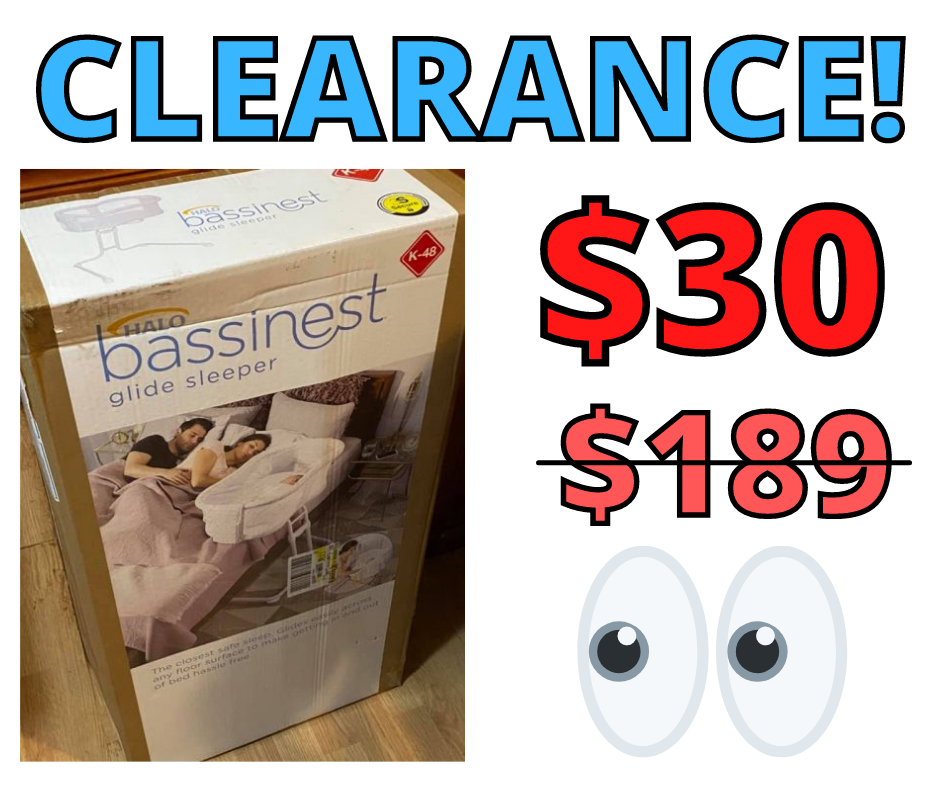 Halo Bassinest Glide Sleeper only $30! (reg $189)