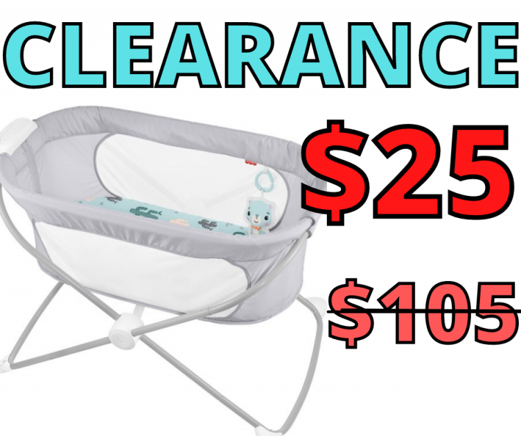 Fisher-Price Soothing Bassinet HUGE CLEARANCE DEAL!