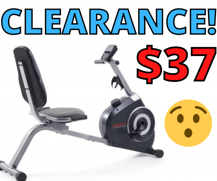 Weslo Pursuit Exercise Bike with Tablet Holder Just $37 at Walmart!