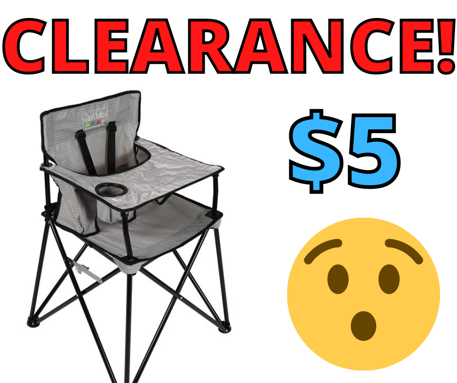 Ciao Baby Camping Chair ONLY $5!