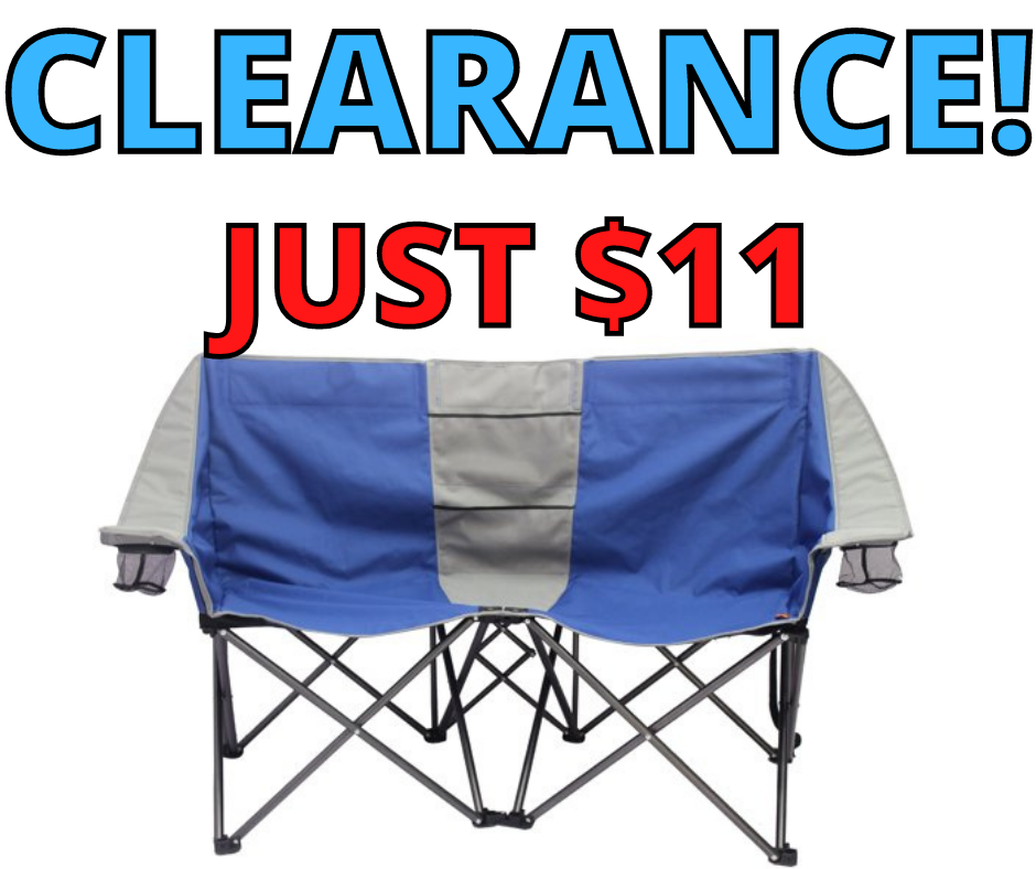 Ozark Trail Two Person Camping Chair Love Set JUST $11