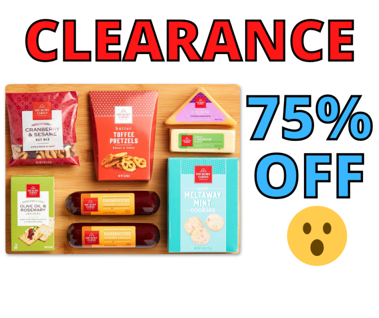 Hickory Farms Clearance 75% OFF!