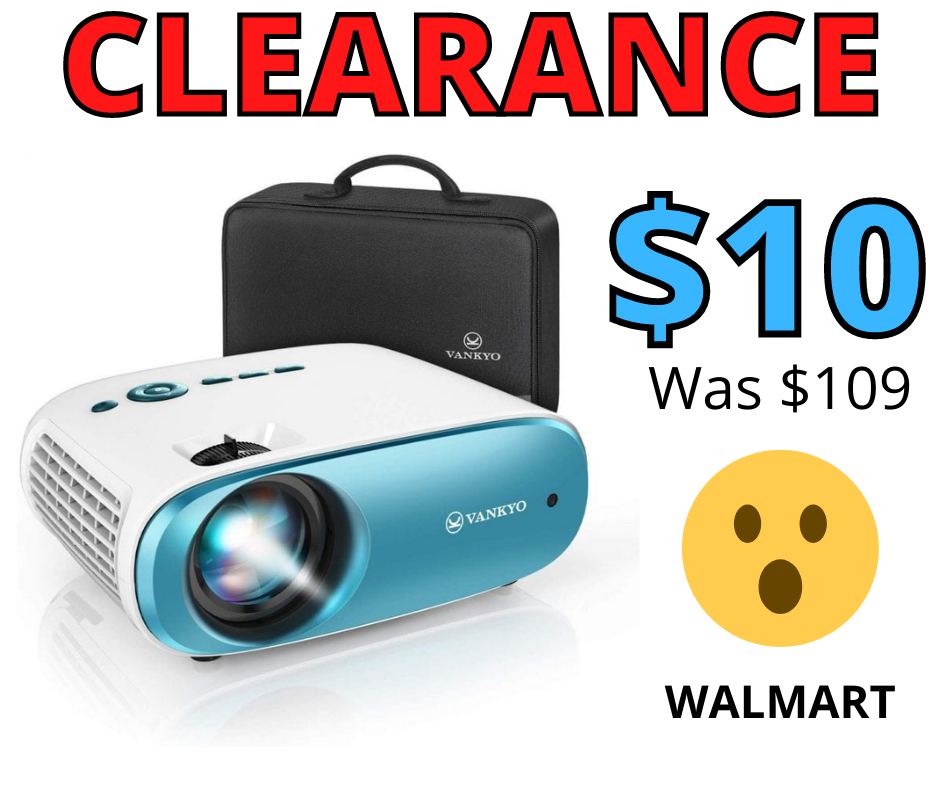 Portable Mini Projector only $10 (reg $109) At Walmart!