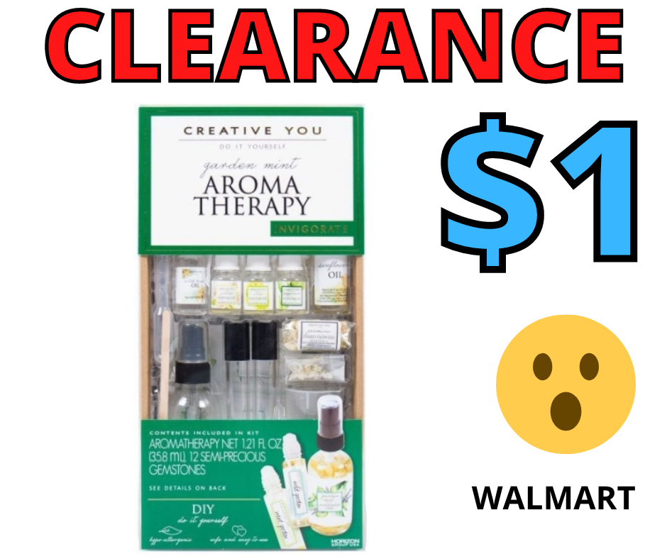 Creative You D.I.Y. Garden Mint Aromatherapy JUST $1 at Walmart