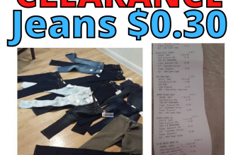 Old Navy Clearance Jeans 30¢! RUN!