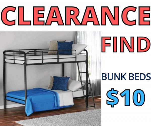Twin Bunk Beds On Clearance At Walmart!