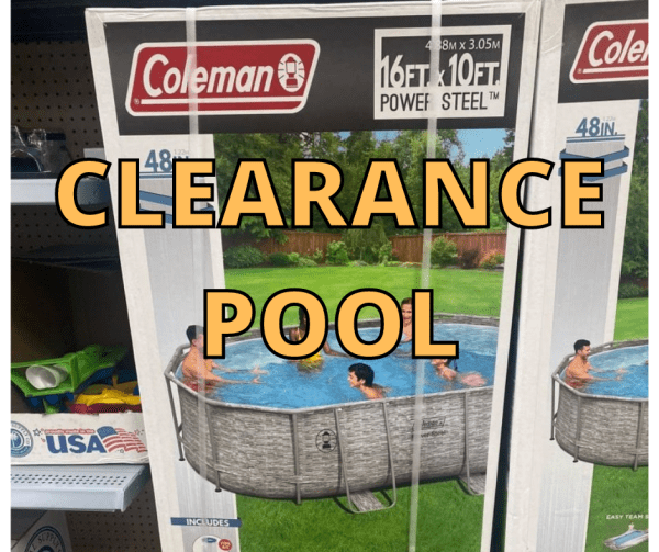 Coleman Above Ground Pool ONLY $74 at Walmart!