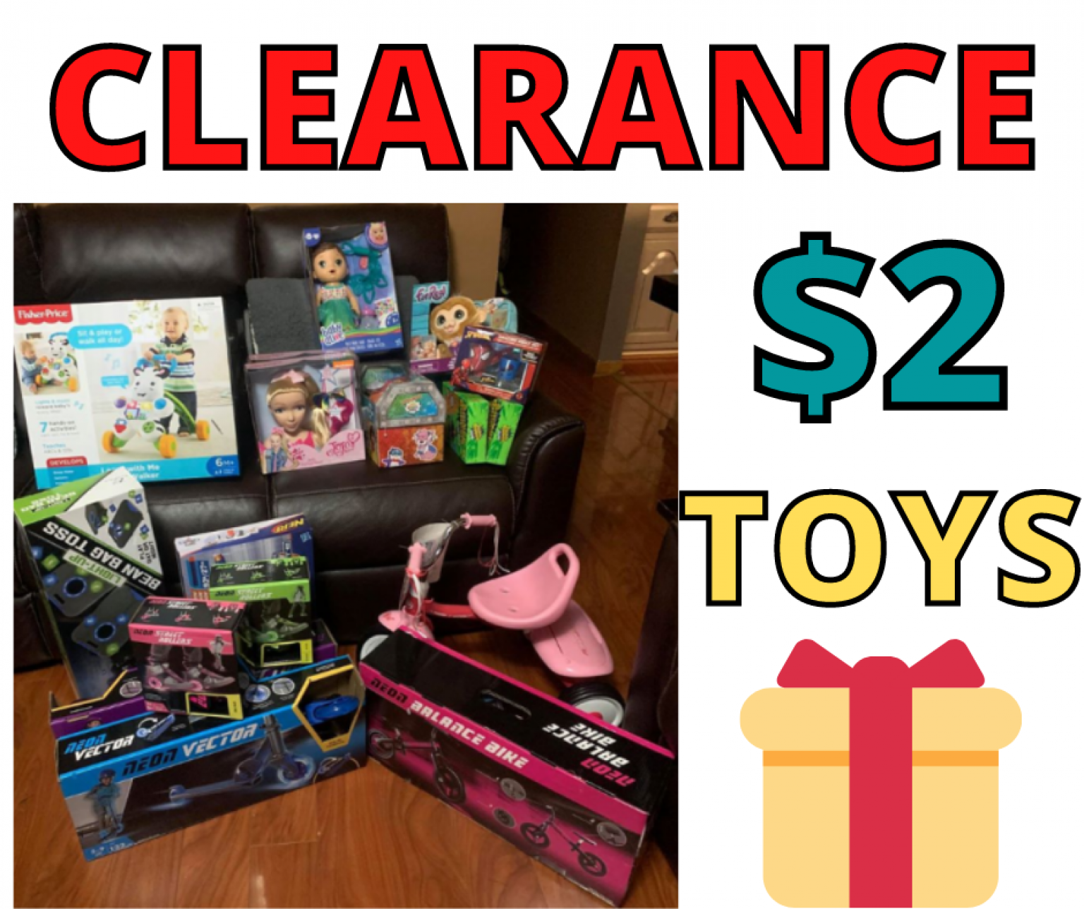 RUNNNN! Walmart Toy Clearance Items from 2!