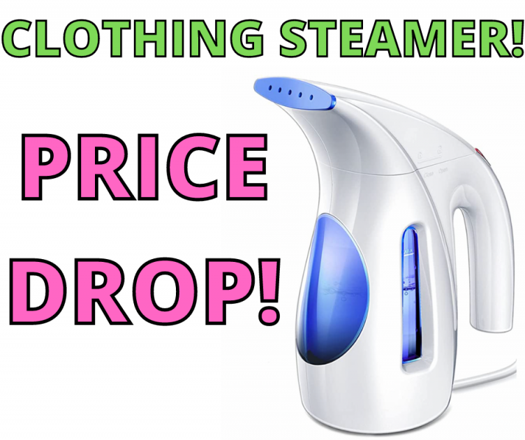 Clothing Steamer On Sale On Amazon!