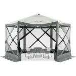 COBIZI 12 x12 Pop up Gazebo Outdoor Camping Tent 6 Sides Mosquito Netting Waterproof UV Resistant Portable Screen House Room Easy Set up Party Carry 27773e3c 5392 47f7 9f59 a60cd8efb3aa.9d1b5dd44988a54ca705cef7e117e776