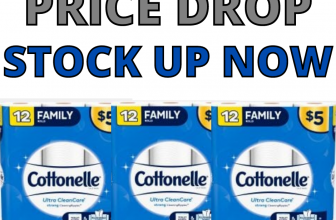 Cottonelle 12 Family Rolls at HUGE Discount! RUN!