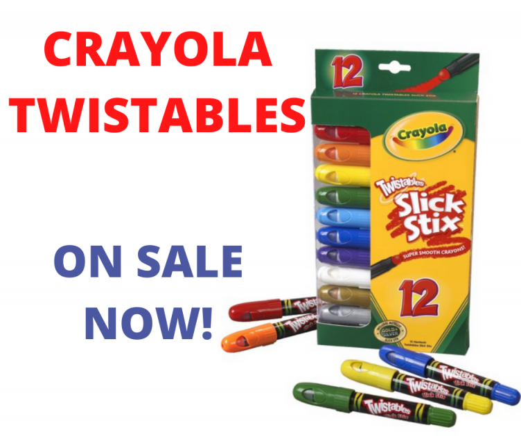 Crayola Twistables On Sale Now!