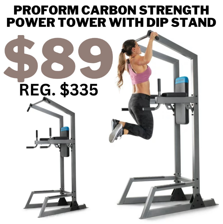 BIG PRICE DROP! – ProForm Carbon Strength Power Tower