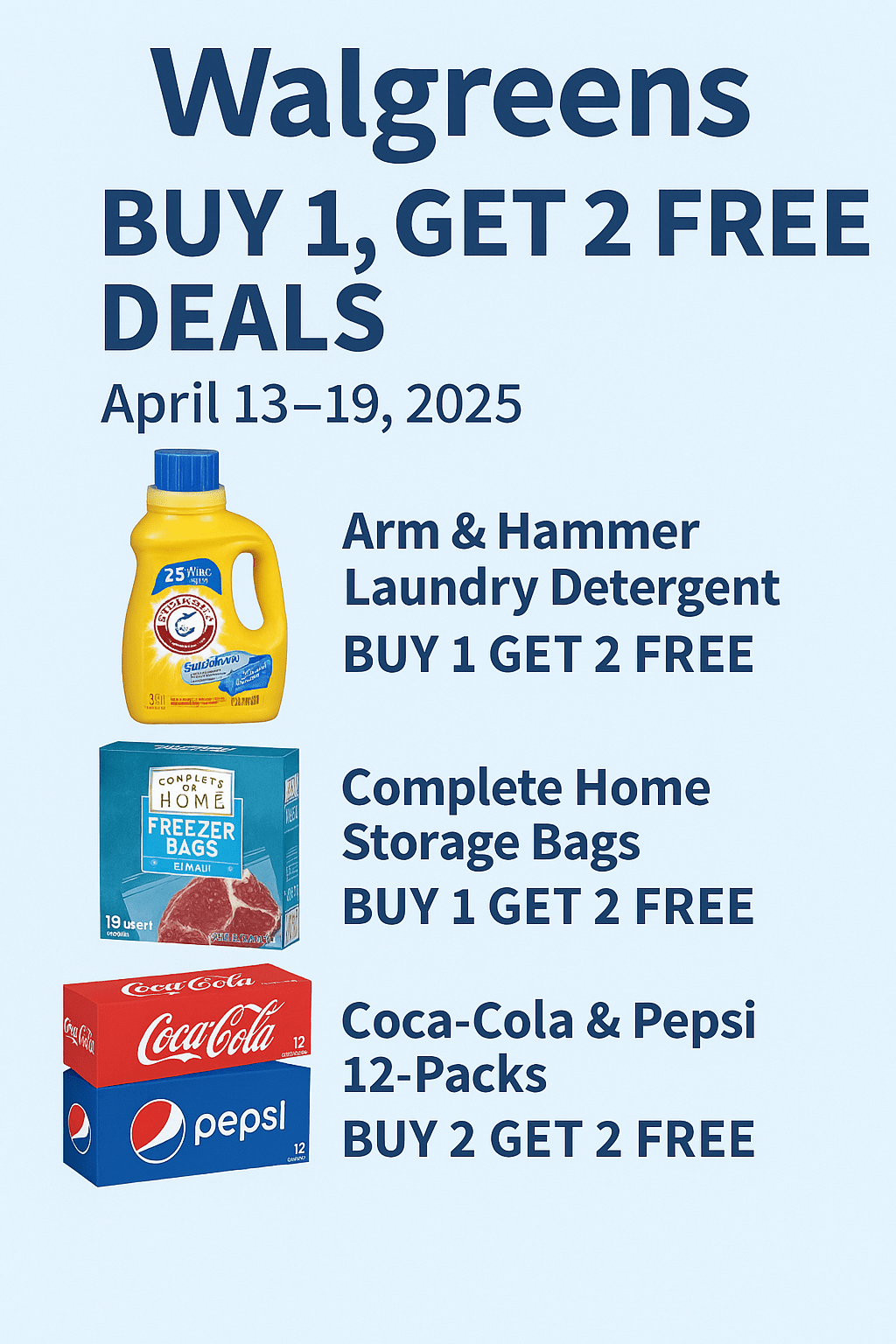 Walgreens Buy 1, Get 2 Free Deals: April 13–19, 2025 Chatgpt Image Apr 13 2025 04 08 14 Pm