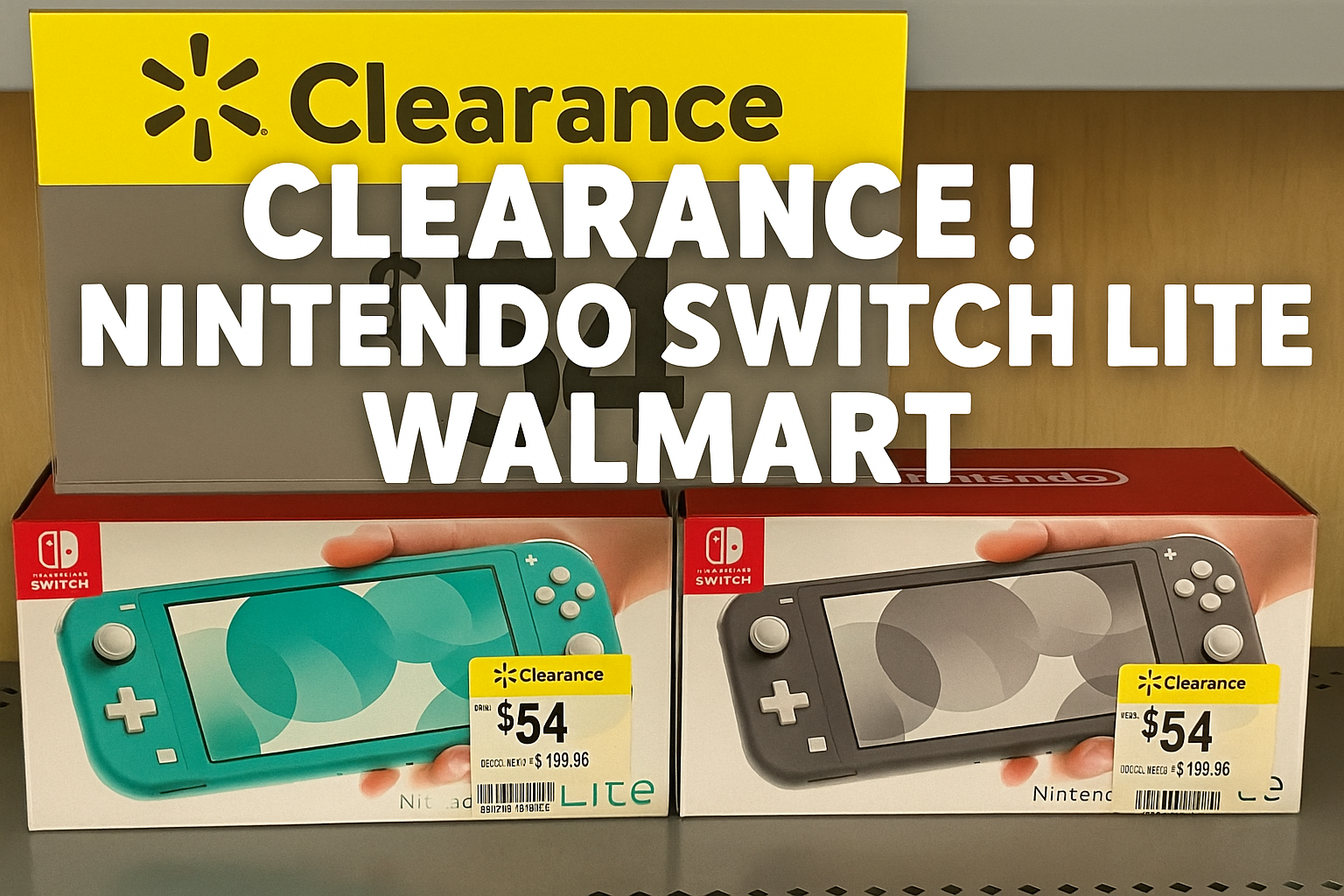 Nintendo Switch Lite Walmart Clearance Alert!