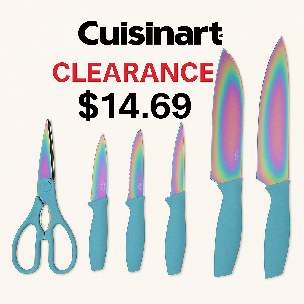Cuisinart Stainless Steel 12-Piece Cutlery & Shears Set on Clearance!