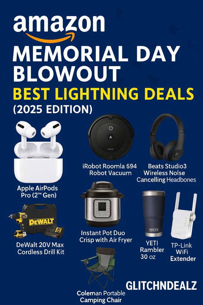 Amazon’s Memorial Day Blowout – Best Lightning Deals (2025 Edition)