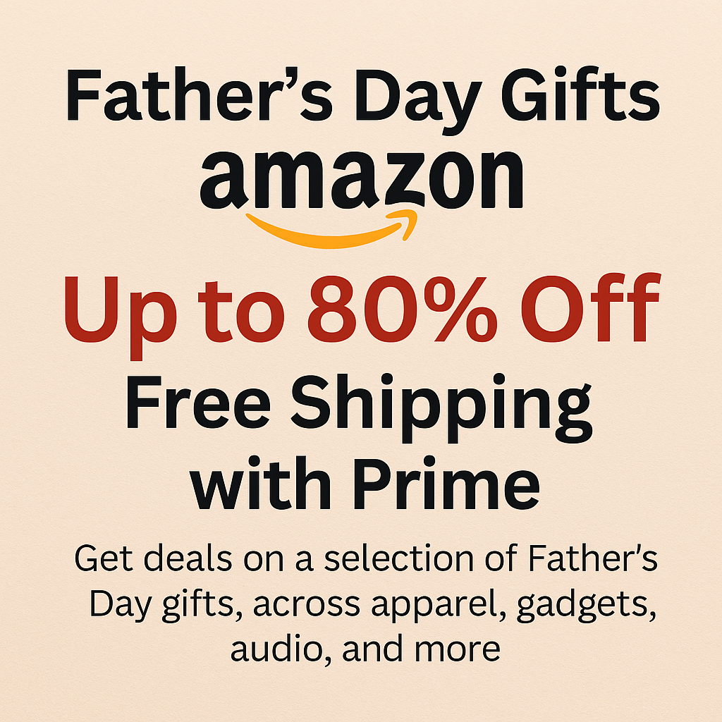 Father's Day Gifts Up to 80% Off – Free Shipping with Prime Fathers Day Gifts