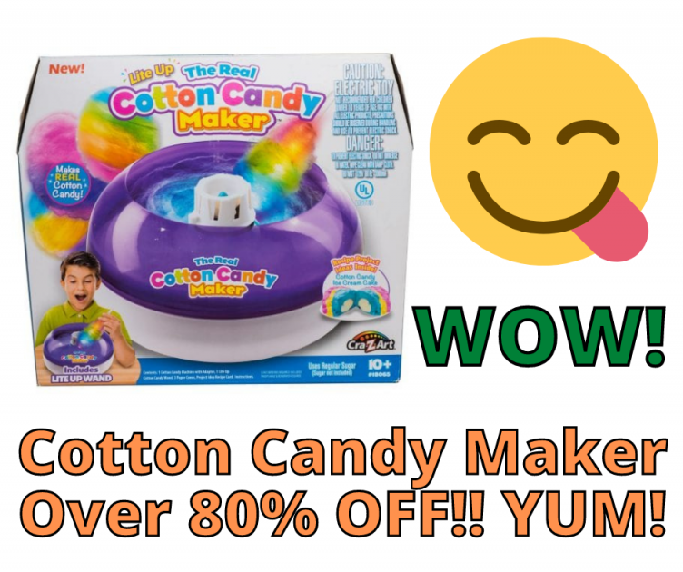 Cra-Z-Art the Real Cotton Candy Maker JUST $7 REG $39.88 at Walmart