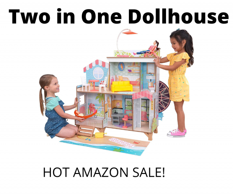 KidKraft Ferris Wheel Fun Beach House Dollhouse Amazon Deal!