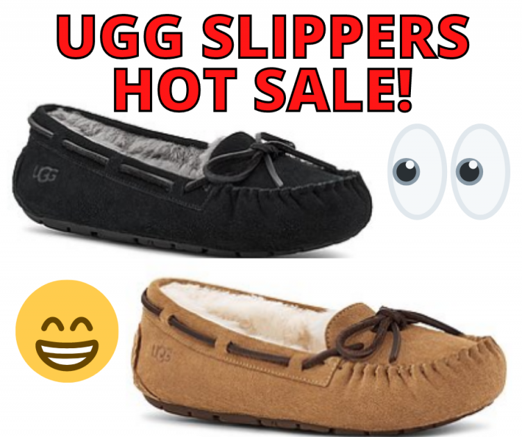 UGG Moccasin Slippers HOT Price Drop at Rue La La