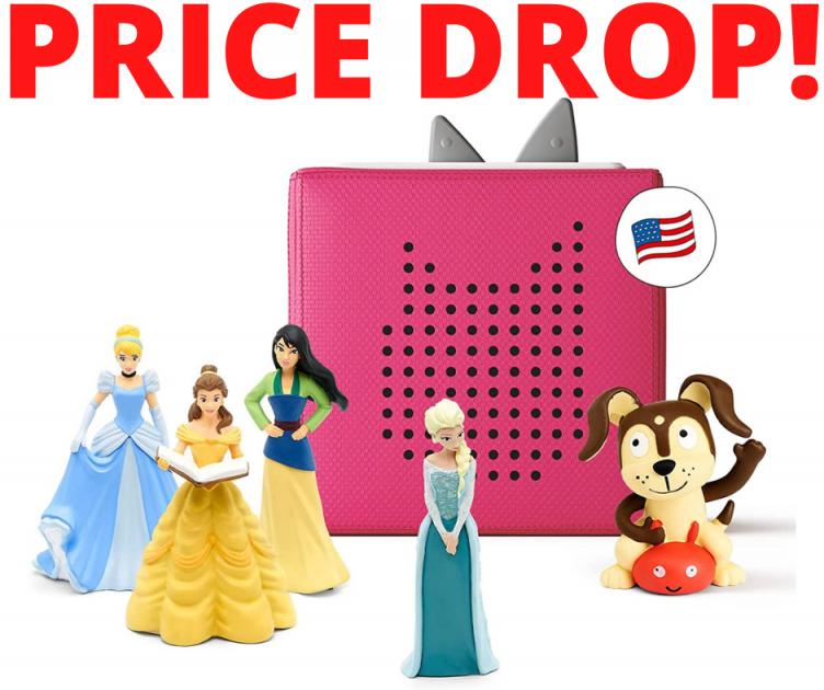 Toniebox Audio Player Starter Set Disney Princess Edition Sale at Amazon