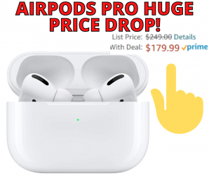 Apple Airpods Pro ON SALE at Amazon! HURRY!