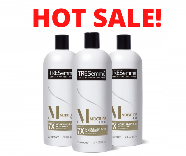 TRESemmé Conditioner 3 Pack HOT Deal at Amazon!