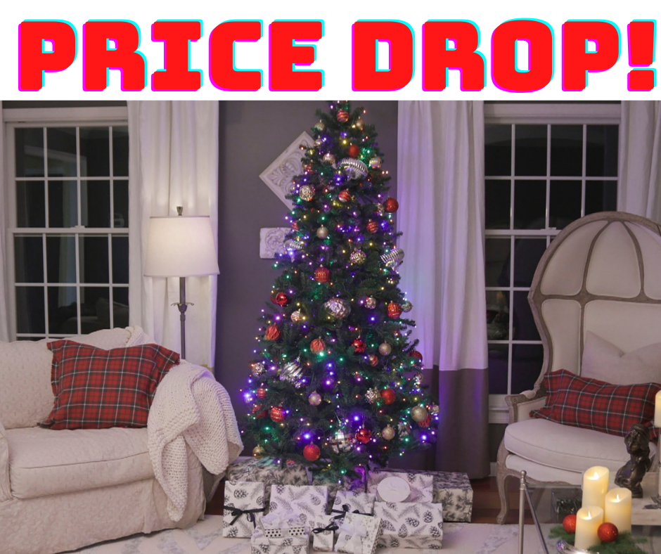 Christmas Tree HOT DEAL! 7 Ft With Color Changing Lights!